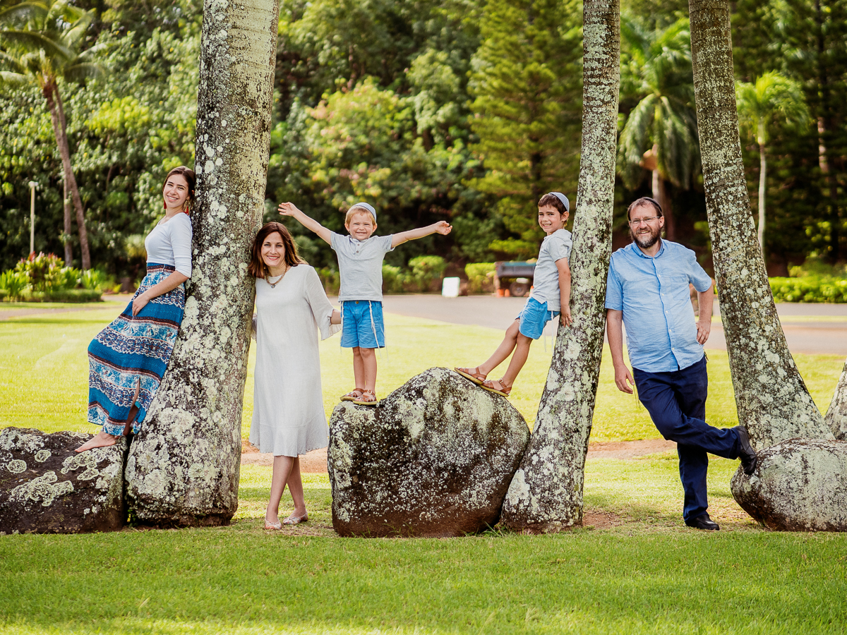 Rabbi Michoel and Zisel Goldman, Chabad of Kauai, Hawaii -  The Westernmost Chabad House in the World